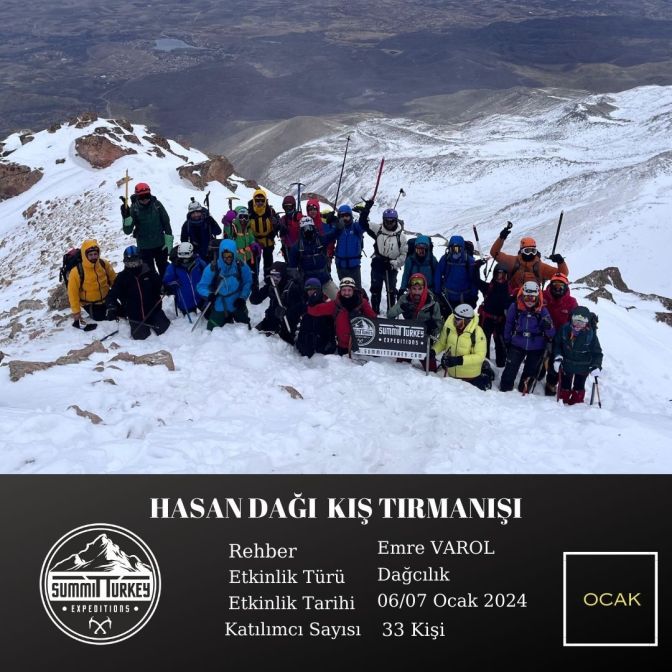 HASAN DAĞI KIŞ TIRMANIŞI